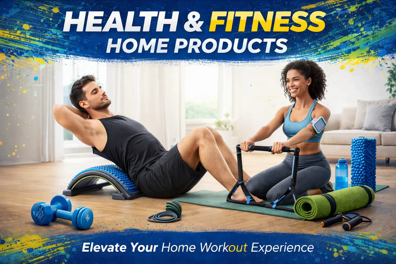 Home workout fat loss product for full body fitness by SmarteCarts