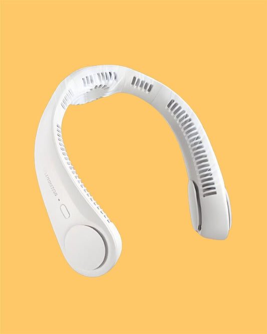 Portable Bladeless Rechargeable Neck Fan – USB Powered