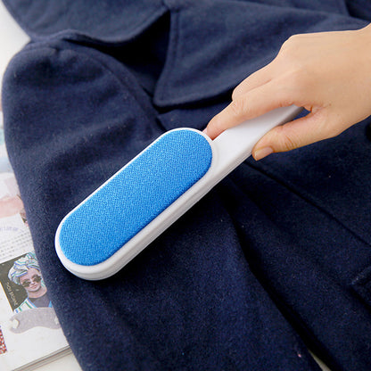 Double Sided Electrostatic Brush With Handle Electrostatic Dusting Brush Clothes Pet Hair Brush Bed Brush Dry Cleaning Brush