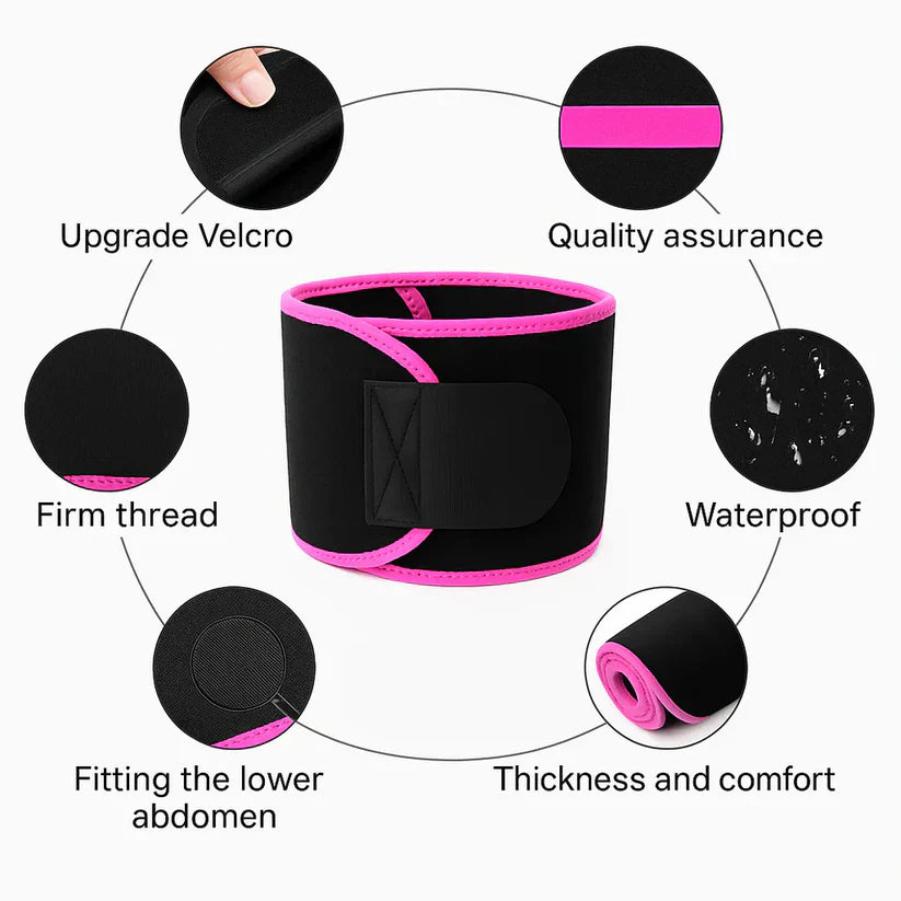 Adjustable Waist Trimmer Belt for Men & Women